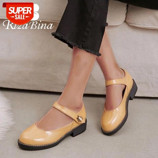 rizabina summer spring shoes women retro pumps round toe buckle thick heel sweet shoes solid color ladies footwear size 30-43 #ti5e
rizabina summer spring shoes women retro pumps round toe buckle thick heel sweet shoes solid color ladies footwear size 30-43 #ti5e
