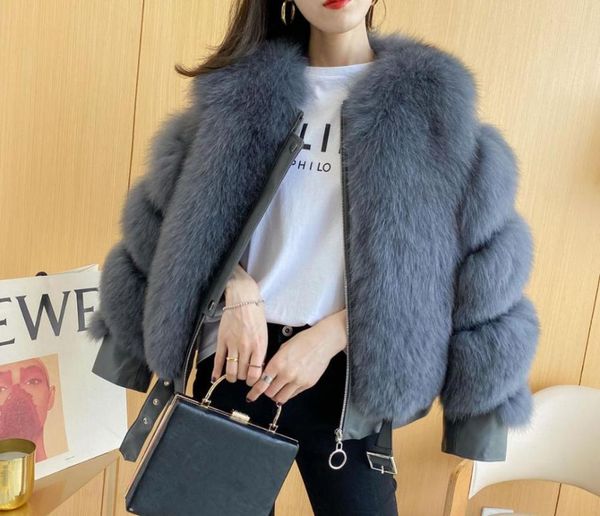 women's fur & faux women real coat short jacket geniune sheep leather 2021 fashion patchwork fluffy winter furry plush luxurious, Black
women's fur & faux women real coat short jacket geniune sheep leather 2021 fashion patchwork fluffy winter furry plush luxurious, Black