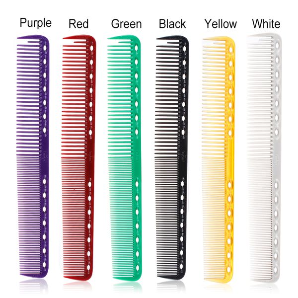 6 colors professional hair combs barber hairdressing hair cutting brush anti-static tangle pro salon hair care styling tool, Silver
6 colors professional hair combs barber hairdressing hair cutting brush anti-static tangle pro salon hair care styling tool, Silver