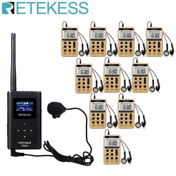 microphones tr504 0.6w fm transmitter + 10pcs v112 radio receiver wireless tour guide system guiding church meeting translation system1
microphones tr504 0.6w fm transmitter + 10pcs v112 radio receiver wireless tour guide system guiding church meeting translation system1