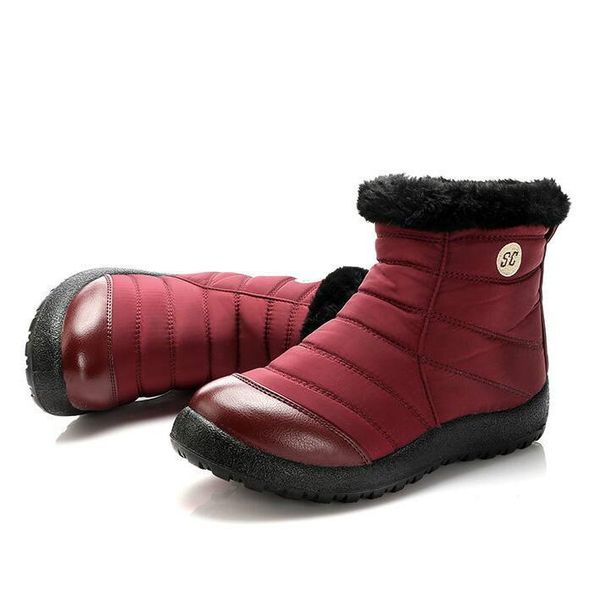 boots large size 43 women's comfortable padded warm snow boots; waterproof plush casual mid-cut deep mouth shoes for winter, Black
boots large size 43 women's comfortable padded warm snow boots; waterproof plush casual mid-cut deep mouth shoes for winter, Black