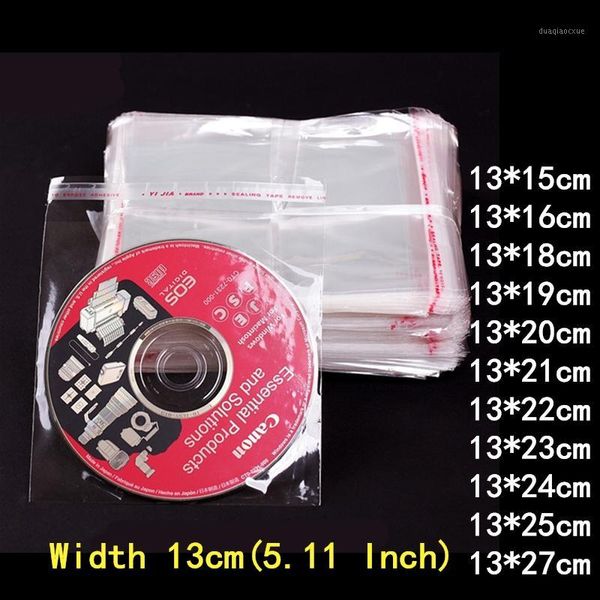 gift wrap 200pcs 13cm wide cd transparent self adhesive bag jewelry plastic bags wedding party opp home decoration1
gift wrap 200pcs 13cm wide cd transparent self adhesive bag jewelry plastic bags wedding party opp home decoration1
