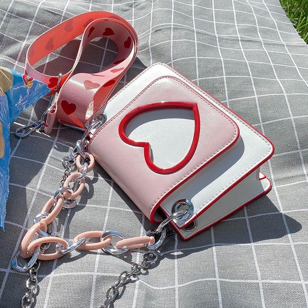 shoulder bags contrast color chain tote bag 2021 high-quality leather women's designer handbag wide strap messenger
shoulder bags contrast color chain tote bag 2021 high-quality leather women's designer handbag wide strap messenger