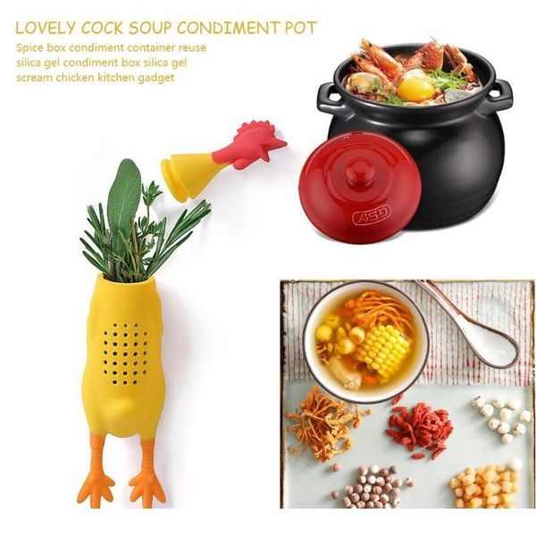 chicken herb spice tools simmering soup seasoning jars for spices box seasoning container reusing sile seaso jllkxy
chicken herb spice tools simmering soup seasoning jars for spices box seasoning container reusing sile seaso jllkxy
