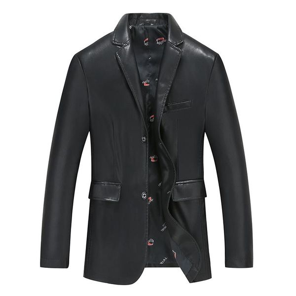 men's fur & faux plus size 8xl autumn style pu leather jacket men feel comfortable, washed fashion suit two buttons, Black
men's fur & faux plus size 8xl autumn style pu leather jacket men feel comfortable, washed fashion suit two buttons, Black
