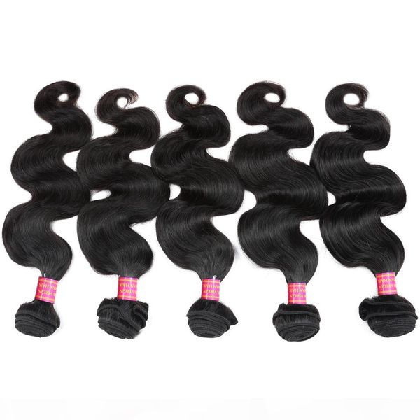 wholesale price human hair bundles 8a brazilian body wave 5 pcs peruvian indian malaysian hair extensions dyeable natural color 8-28inch, Black
wholesale price human hair bundles 8a brazilian body wave 5 pcs peruvian indian malaysian hair extensions dyeable natural color 8-28inch, Black