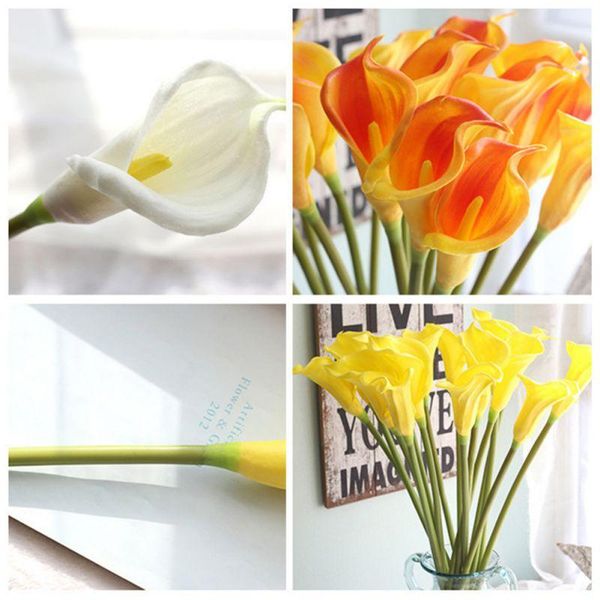 zl 7 pcs long branch calla lily simulation flower bridal wedding bouquet valentine's day artificial bouquet home decoration
zl 7 pcs long branch calla lily simulation flower bridal wedding bouquet valentine's day artificial bouquet home decoration