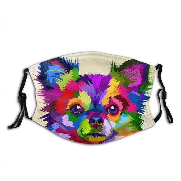 colorful chihuahua dog face mask washable proof protect face mouth cover shield outdoor + 2 pm2.5 filter gasket
colorful chihuahua dog face mask washable proof protect face mouth cover shield outdoor + 2 pm2.5 filter gasket