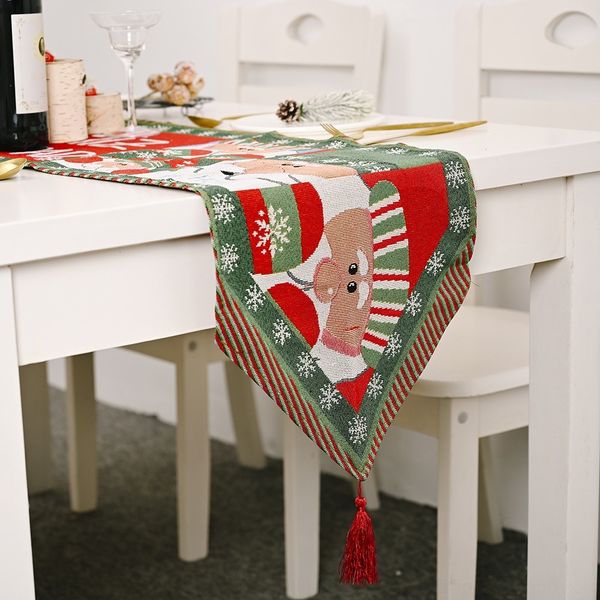 4ulqe decorative supplies creative new fabric fabric tablecloth knitted cloth knitted tablecloth table claus santa flag table flag tree iciq
4ulqe decorative supplies creative new fabric fabric tablecloth knitted cloth knitted tablecloth table claus santa flag table flag tree iciq