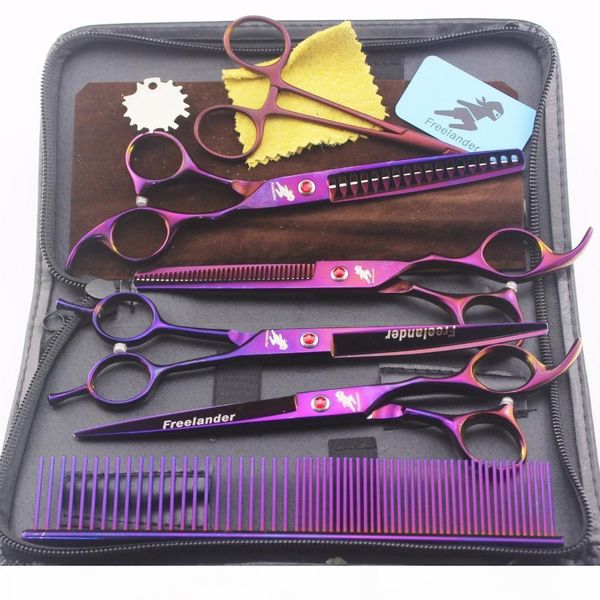 7 "professional pet grooming kit, ,straight & thinning & curved cutting,scissor ,ing
7 "professional pet grooming kit, ,straight & thinning & curved cutting,scissor ,ing