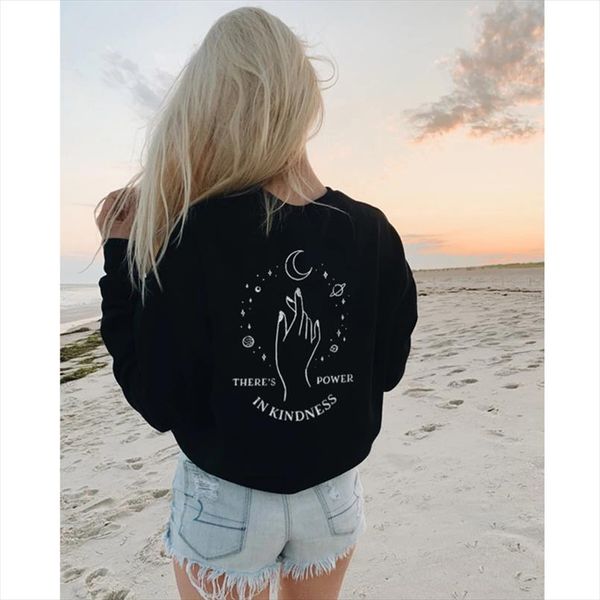 theres power in kindness sweatshirt fashion women graphic christian pullovers casual long sleeve inspirational quote hoodies, Black
theres power in kindness sweatshirt fashion women graphic christian pullovers casual long sleeve inspirational quote hoodies, Black