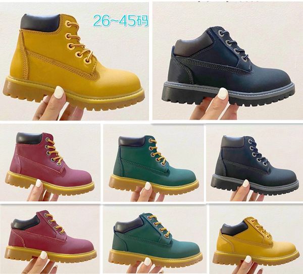 children tbl outdoor high-martin boots triple black chestnut classic kids boys girls shoes winter warm leather boots, White;red
children tbl outdoor high-martin boots triple black chestnut classic kids boys girls shoes winter warm leather boots, White;red