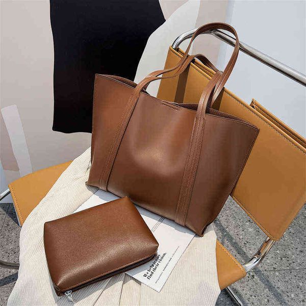 shopping bags fashion retro large capacity women s tote student casual shoulder for woman 220309
shopping bags fashion retro large capacity women s tote student casual shoulder for woman 220309