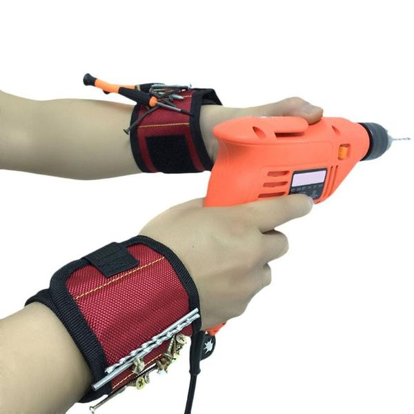 tool bag strong magnetic wristband magnet electrician wrist belt screws nails drill bits bracelet for repair
tool bag strong magnetic wristband magnet electrician wrist belt screws nails drill bits bracelet for repair
