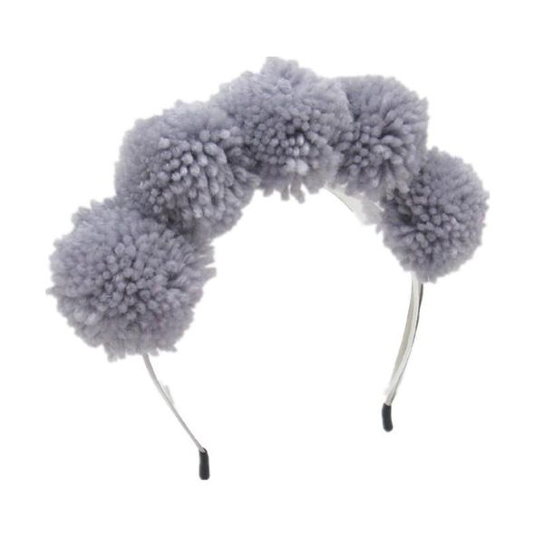 hair accessories yarn pomp 6cm cute pompom children hairband fashion winter style headband full head, Slivery;white
hair accessories yarn pomp 6cm cute pompom children hairband fashion winter style headband full head, Slivery;white