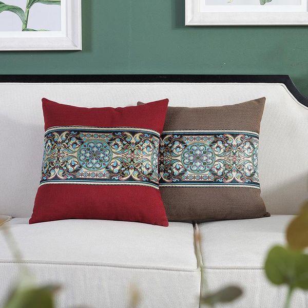 solid classical embroidered cotton linen cushion covers red blue waist pillowcases home sofa bed decoration pillow cases covers1
solid classical embroidered cotton linen cushion covers red blue waist pillowcases home sofa bed decoration pillow cases covers1