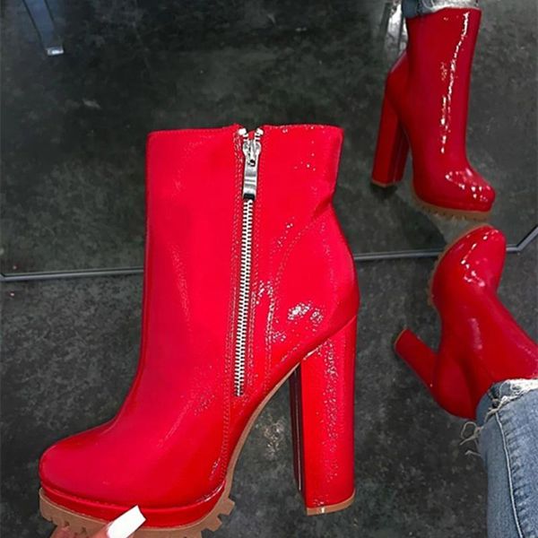 boots women ankle high heels shoes zipper platform black red nude white party trendy ins ladies leather
boots women ankle high heels shoes zipper platform black red nude white party trendy ins ladies leather