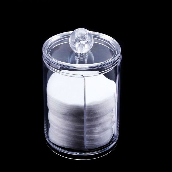 round makeup cotton storage box clear acrylic cosmetics organizer cottons pads holder single layer 4 5fy e1
round makeup cotton storage box clear acrylic cosmetics organizer cottons pads holder single layer 4 5fy e1