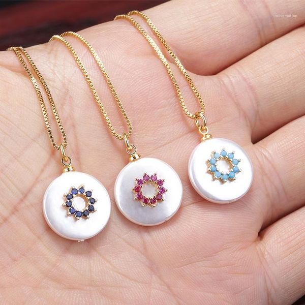 round white pearl bead micro pave navy mint white purple red cz loop charm gold pendant necklace 18 inches choker for woman1, Golden;silver
round white pearl bead micro pave navy mint white purple red cz loop charm gold pendant necklace 18 inches choker for woman1, Golden;silver