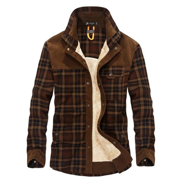 men's casual shirts blkg shirt men fleece warm velvet long sleeves pure cotton plaid turn down collar plus size -4xl, White;black
men's casual shirts blkg shirt men fleece warm velvet long sleeves pure cotton plaid turn down collar plus size -4xl, White;black