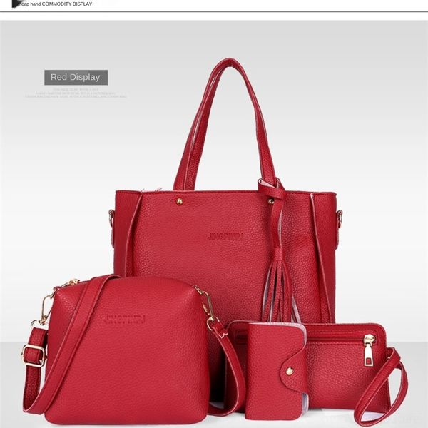 4q8fj women's 2020 set hand bagnew fashion litchi four-piece four-piece pattern mother and child bag tassel messenger shoulder shoulder
4q8fj women's 2020 set hand bagnew fashion litchi four-piece four-piece pattern mother and child bag tassel messenger shoulder shoulder