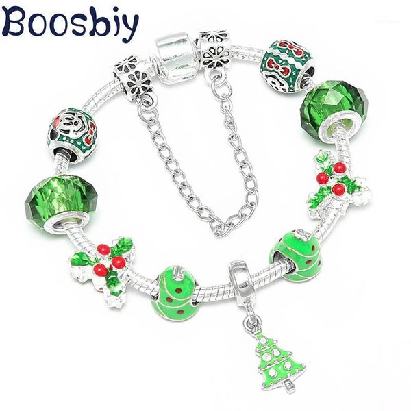 boosbiy diy christmas tree beads charm bracelet for women fit silver plated brand bracelets & bangles jewelry christmas gift1, Golden;silver
boosbiy diy christmas tree beads charm bracelet for women fit silver plated brand bracelets & bangles jewelry christmas gift1, Golden;silver