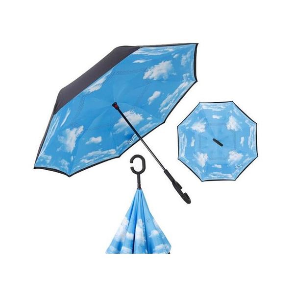 folding reverse umbrella double layer inverted windproof rain car umbrellas self stand rain prote sqcpzf bbgargden 
folding reverse umbrella double layer inverted windproof rain car umbrellas self stand rain prote sqcpzf bbgargden