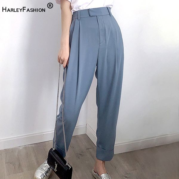 harleyfashion summer women classic design russian style casual blue pants empire loose quality straight trousers 1020, Black;white
harleyfashion summer women classic design russian style casual blue pants empire loose quality straight trousers 1020, Black;white