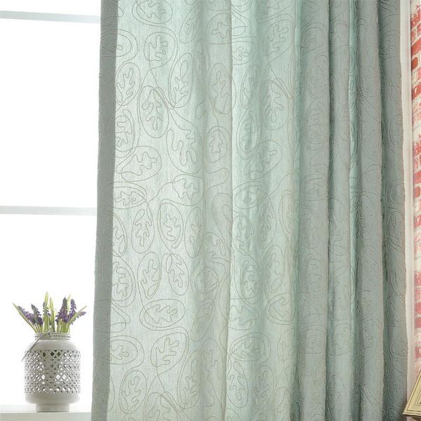 modern minimalist curtains for living dining room bedroom european-style curtains of cotton twine embroidered fabrics customized
modern minimalist curtains for living dining room bedroom european-style curtains of cotton twine embroidered fabrics customized