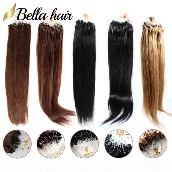 brazilian virgin hair loop micro ring hair extensions #1b,#1,#2,#4,#27,#27 #22 silky straight 1g strand,100g set 22" bella hair, Black
brazilian virgin hair loop micro ring hair extensions #1b,#1,#2,#4,#27,#27 #22 silky straight 1g strand,100g set 22" bella hair, Black