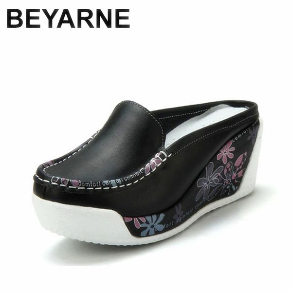 beyarne genuine leather shoes lady casual white wedges fashion woman's shoes breathable single nurse thick bottom platform 1007, Black;white
beyarne genuine leather shoes lady casual white wedges fashion woman's shoes breathable single nurse thick bottom platform 1007, Black;white