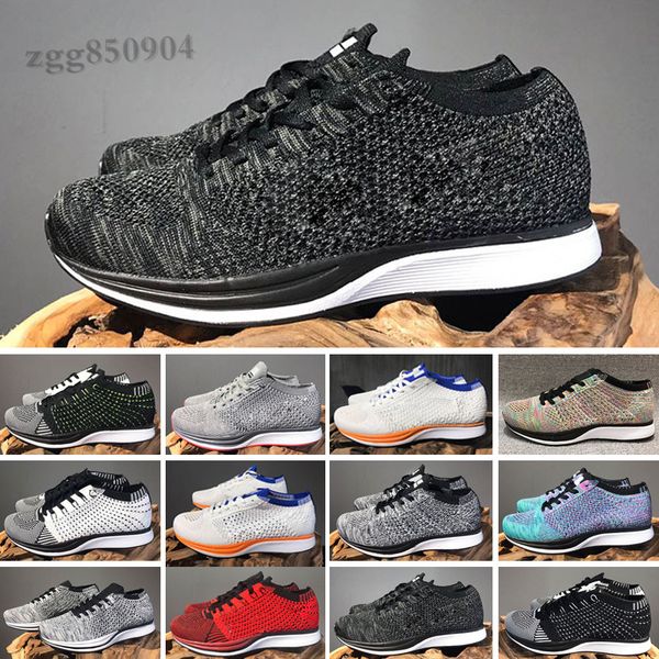2018 fly racer trainer knit oreo black white grey sports lunar run men women summer sneakers shoes 36-45 sz01
2018 fly racer trainer knit oreo black white grey sports lunar run men women summer sneakers shoes 36-45 sz01