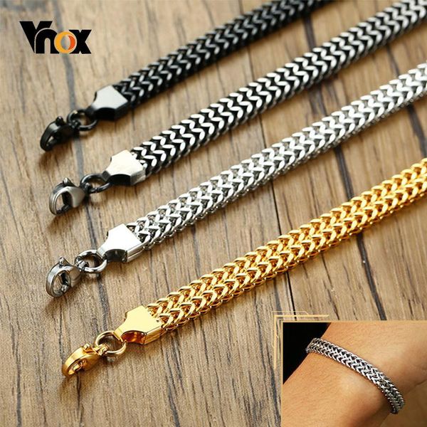 vnox oxidized antique foxtail bracelets for men women,vintage retro stainless steel franco double cuban punk chain wristband, Black
vnox oxidized antique foxtail bracelets for men women,vintage retro stainless steel franco double cuban punk chain wristband, Black