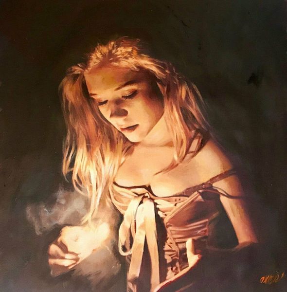 a spark of light" pretty nude cute woman girl home decoration oil painting on canvas wall art canvas pictures 210124
a spark of light" pretty nude cute woman girl home decoration oil painting on canvas wall art canvas pictures 210124