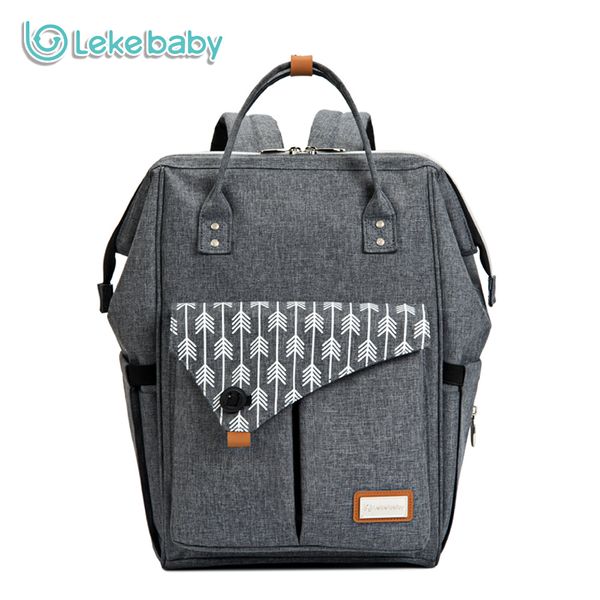 leke fashion mummy maternity diaper bag large nursing bag travel backpack designer stroller baby bag baby care nappy backpack lj201013
leke fashion mummy maternity diaper bag large nursing bag travel backpack designer stroller baby bag baby care nappy backpack lj201013