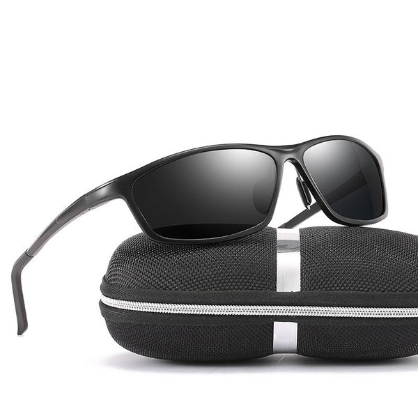 2020 men's polarized sunglasses aluminum magnesium frame fashion outdoor sports driving glasses for men with uv400, White;black
2020 men's polarized sunglasses aluminum magnesium frame fashion outdoor sports driving glasses for men with uv400, White;black