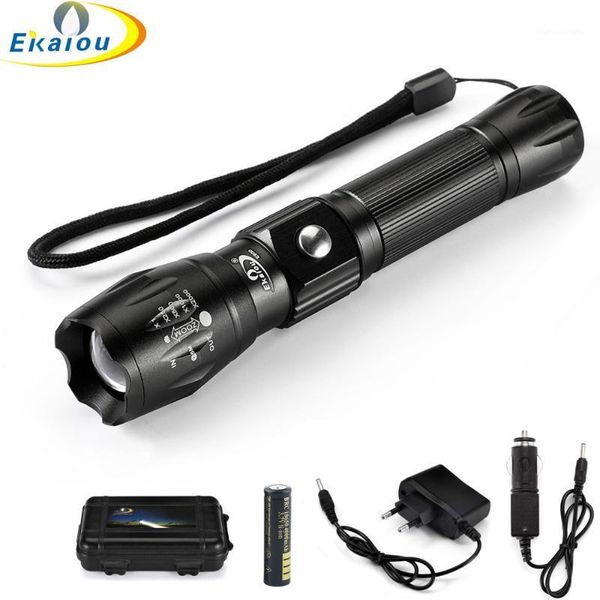 flashlights torches 2021 rechargeable led xml-t6 1000lm aluminum alloy torch high power tactical outdoor lighting1
flashlights torches 2021 rechargeable led xml-t6 1000lm aluminum alloy torch high power tactical outdoor lighting1