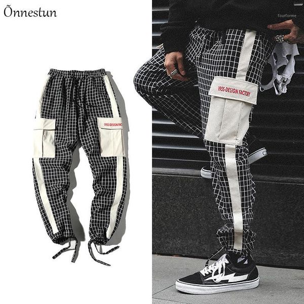 onnestun plaid pants men new causal lattice joggers hip hop trousers men high fashion cargo pants harajuku streetwear1, Black
onnestun plaid pants men new causal lattice joggers hip hop trousers men high fashion cargo pants harajuku streetwear1, Black