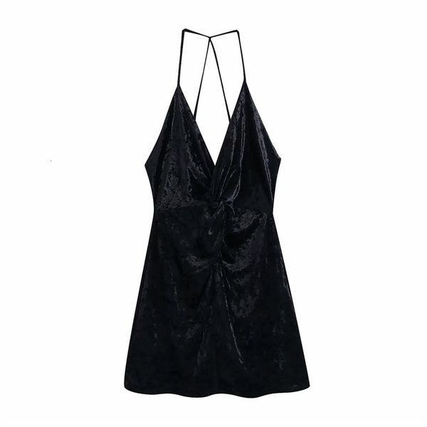 2021 new black velvet mini party women vintage knot sleeveless slip dress woman retro elegant backless dresses ix55, Black;gray
2021 new black velvet mini party women vintage knot sleeveless slip dress woman retro elegant backless dresses ix55, Black;gray