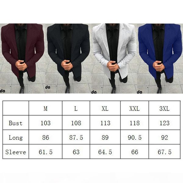 2019 new fashion gentlemens trench coat men long coat autumn winter single-breasted windproof slim trench men plus size, Tan;black
2019 new fashion gentlemens trench coat men long coat autumn winter single-breasted windproof slim trench men plus size, Tan;black