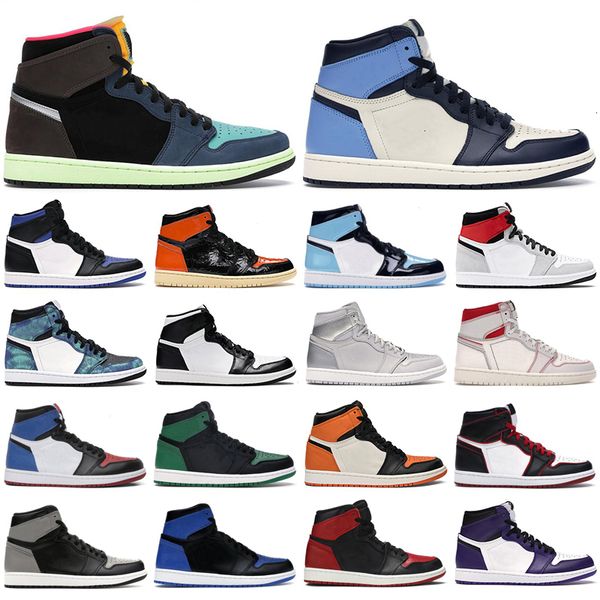 shoes high 2020 1s mens basketball og jumpman 1 obsidian royal toe dark mocha tie dye chicago neutral grey men women trainers sneakers, Black
shoes high 2020 1s mens basketball og jumpman 1 obsidian royal toe dark mocha tie dye chicago neutral grey men women trainers sneakers, Black