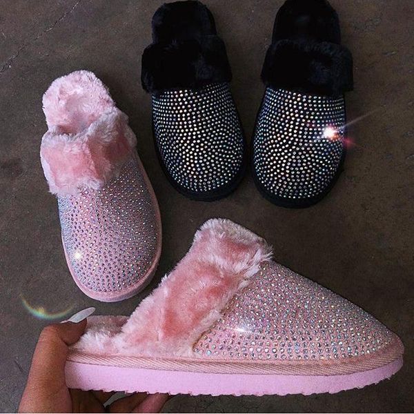 женщины мех тапочки блеск слайды ladies home теплый furry плоский bling женский дом обувь женщина кристалл зима пушистый, Black
женщины мех тапочки блеск слайды ladies home теплый furry плоский bling женский дом обувь женщина кристалл зима пушистый, Black
