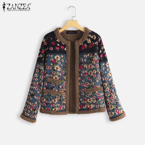 winter floral printed jackets zanzea women plush fluffy outwear vintage open front long sleeve coats female overcoat chaqueta 71, Black;brown
winter floral printed jackets zanzea women plush fluffy outwear vintage open front long sleeve coats female overcoat chaqueta 71, Black;brown