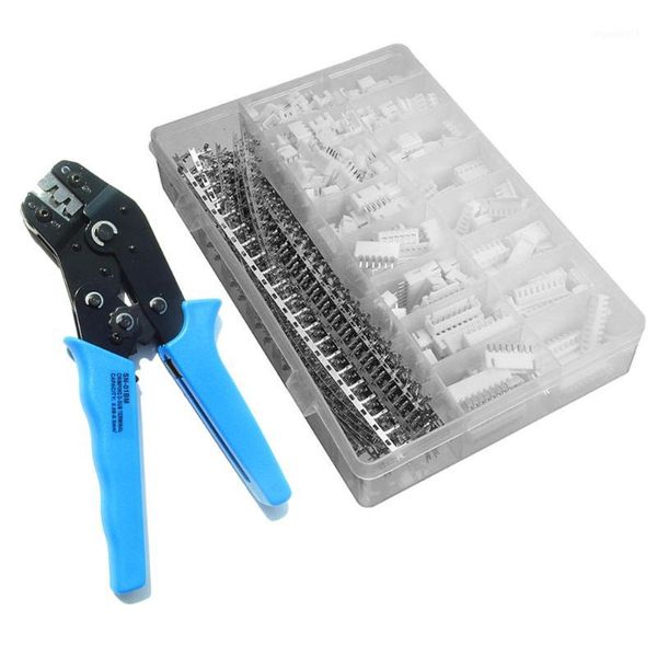 900pcs jst-xh 2.54mm connectors assortment kit set crimping tool crimper awg28-201
900pcs jst-xh 2.54mm connectors assortment kit set crimping tool crimper awg28-201