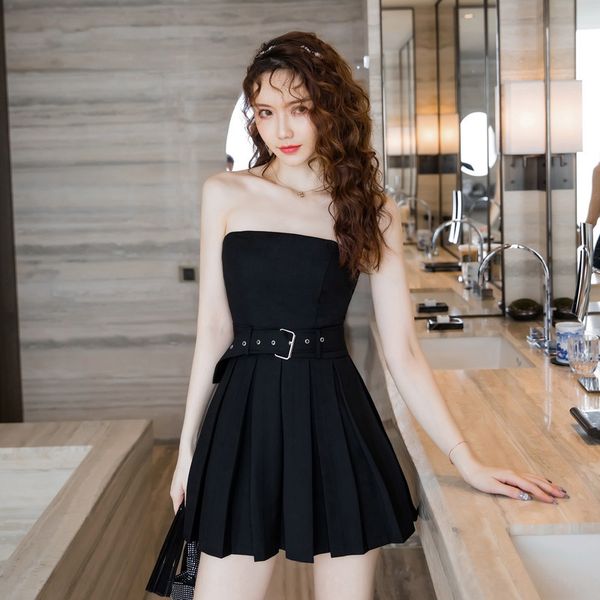 2020 summer dress new slim fitting bra dress short classic a-line small black skirt children's plastering chest high waist skirt 8uqka, Black;gray
2020 summer dress new slim fitting bra dress short classic a-line small black skirt children's plastering chest high waist skirt 8uqka, Black;gray