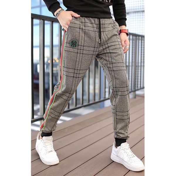 men's casual trousers fall and winter style master design pants cotton linen comfortable stretch slim high-end printing stitching fashi, Blue
men's casual trousers fall and winter style master design pants cotton linen comfortable stretch slim high-end printing stitching fashi, Blue