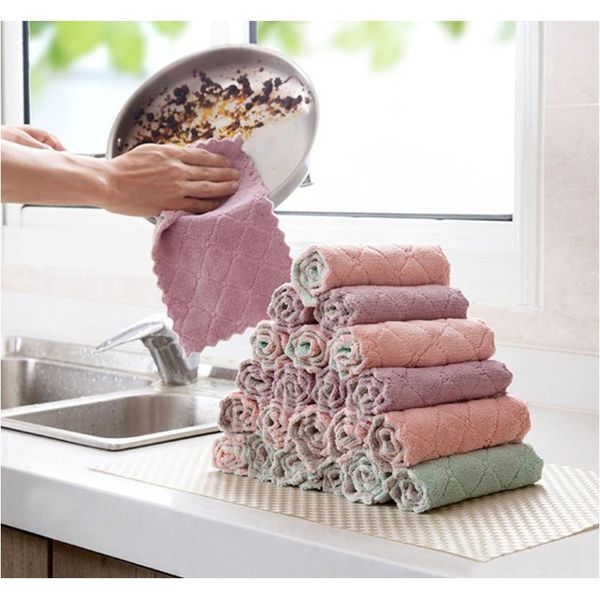 kitchen cleaning wiping rags dish cleaning cloths water absorption anti-grease dish cloth microfiber color washing jllhec jhhome
kitchen cleaning wiping rags dish cleaning cloths water absorption anti-grease dish cloth microfiber color washing jllhec jhhome