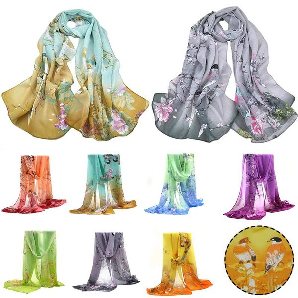160x50cm women fashion thin magpie flower print hijab long wrap ladies shawl spring summer silk chiffon scarf stoles, Blue;gray
160x50cm women fashion thin magpie flower print hijab long wrap ladies shawl spring summer silk chiffon scarf stoles, Blue;gray