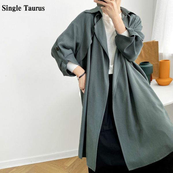 korean windbreaker autumn loose casual office lady womens long fashion elegant french trench coat for women, Tan;black
korean windbreaker autumn loose casual office lady womens long fashion elegant french trench coat for women, Tan;black