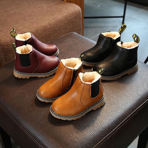kids boots baby boot toddler warm winter designer shoes children boys fashion chaussures pour enfants 3 colors, Black;grey
kids boots baby boot toddler warm winter designer shoes children boys fashion chaussures pour enfants 3 colors, Black;grey